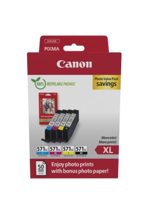 Canon CLI-571XL / 0332C006 C/M/Y/BK High