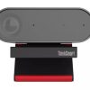 Lenovo ThinkSmart webcam 3840 x 2160 pixel USB-C Sort