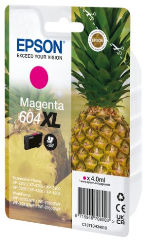 Epson 604XL blækpatron 1 stk Original Højt (XL) udbytte Magenta