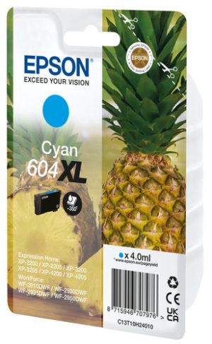 Epson 604XL blækpatron 1 stk Original Højt (XL) udbytte Blå