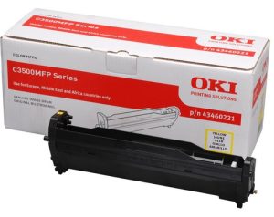 OKI 44844505 tonerpatron 1 stk Original Gul