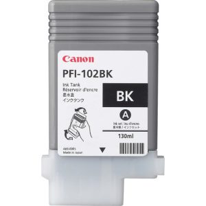 Canon PFI-102BK blækpatron Original Sort