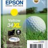 Epson Golf ball C13T34744010 blækpatron 1 stk Original Højt (XL) udbytte Gul
