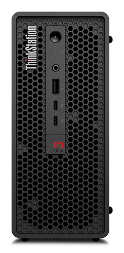 Lenovo ThinkStation P3 Ultra Intel® Core™ i7 i7-14700 32 GB DDR5-SDRAM 1 TB SSD NVIDIA RTX A2000 Windows 11 Pro Mini Tower Workstation Sort