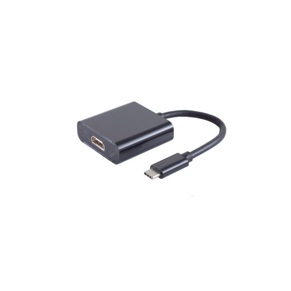 S-Impuls Usb-C Adapter Hdmi-A 4K60Hz Sort