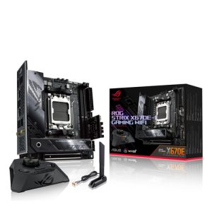 ASUS ROG STRIX X670E-I GAMING WIFI AMD X670 Sokkel AM5 mini ITX