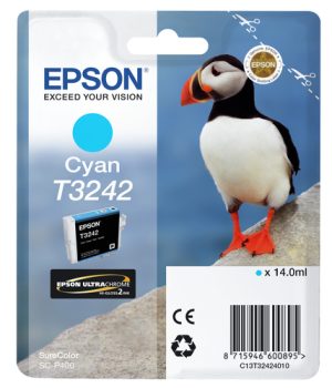Epson SureColor T3242 blækpatron 1 stk Original Blå