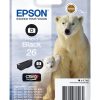 Epson Polar bear C13T26114012 blækpatron 1 stk Original Standard udbytte Foto sort