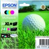 Epson Golf ball C13T34794010 blækpatron 1 stk Original Højt (XL) udbytte Sort, Blå, Magenta, Gul