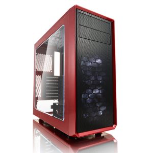 Fractal Design Focus G Midi Tower Sort, Rød