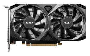 MSI VENTUS GEFORCE RTX 3050 2X XS 8G OC grafikkort NVIDIA 8 GB GDDR6