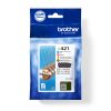 Brother LC-421VAL PagePack 4 stk Original Standard udbytte Sort, Blå, Magenta, Gul