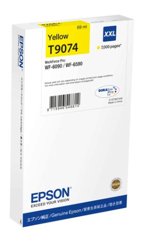Epson C13T90744N blækpatron 1 stk Original Ekstra (Super) højt udbytte Gul