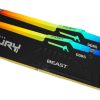 Kingston Technology FURY Beast 16 GB 5600 MT/s DDR5 CL40 DIMM (sæt med 2) RGB