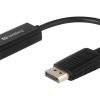 Adapter DisplayPort to HDMI, Adapter DisplayPortHDMI, DisplayPort, HDMI, Male, Female, 1.3a, Black