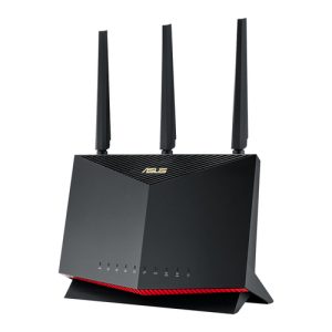 ASUS RT-AX86U Pro trådløs router Gigabit Ethernet Dual-band (2,4 GHz / 5 GHz) Sort