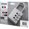 Epson 35XL Multipack - 4-pack - XL - black yellow cyan magenta - original - ink cartridge - Blækpatron Cyan
