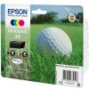 Epson Golf ball C13T34664010 blækpatron 1 stk Original Standard udbytte Sort, Blå, Magenta, Gul