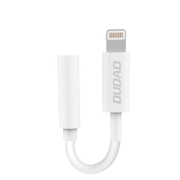 Dudao - Lightning adapter - Lightning (han) til 3.5mm Jack (hun)