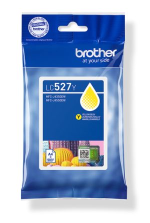 Brother LC527Y blækpatron 1 stk Original Gul