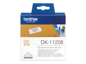 Brother DK11208 label CMYK kompatibel
