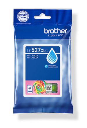 Brother LC527XLC blækpatron 1 stk Original Højt (XL) udbytte Blå