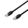 Deltaco TP-650UV netværkskabel Sort 50 m Cat6 U/UTP (UTP)