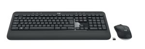 Logitech 920-008684 tastatur Mus inkluderet Universel RF trådløst QWERTY UK engelsk Sort, Hvid