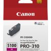Canon PFI-5100 M blækpatron 1 stk Original Magenta