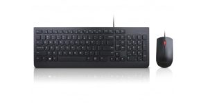 Lenovo 4X30L79925 tastatur Mus inkluderet Universel USB QWERTY Litauisk Sort