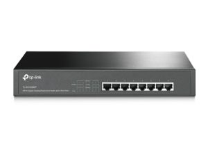 TP-Link TL-SG1008MP netværksswitch Ikke administreret Gigabit Ethernet (10/100/1000) Strøm over Ethernet (PoE) Sort