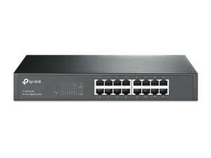 TP-Link TL-SG1016D netværksswitch Ikke administreret L2 Gigabit Ethernet (10/100/1000) Sort