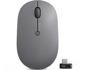Lenovo Go Multi-Device mus Kontor Ambidextrous RF trådløs + Bluetooth Optisk 2400 dpi