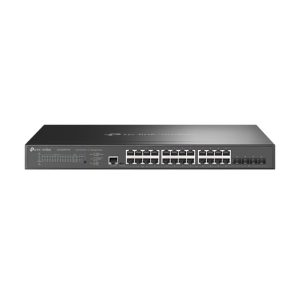 TP-Link Omada SG3428XPP-M2 Administreret L2+ 2.5G Ethernet (100/1000/2500) Strøm over Ethernet (PoE) 1U Sort