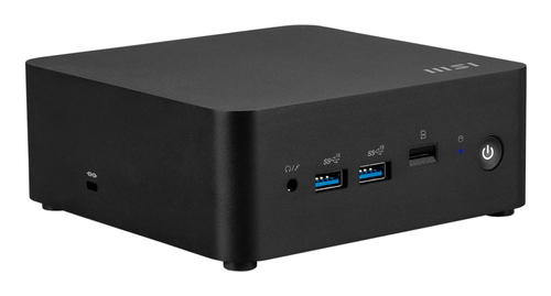 MSI CUBI NUC AI 1UMG-007EU PC/arbejdsstation Intel Core Ultra 5 125H 8 GB DDR5-SDRAM 512 GB SSD Windows 11 Home Mini PC Sort