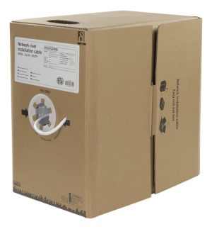 Deltaco TP-48MR netværkskabel Hvid 305 m Cat6 U/UTP (UTP)