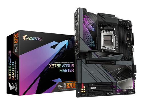 GIGABYTE X870E AORUS MASTER bundkort AMD X870 Sokkel AM5 ATX