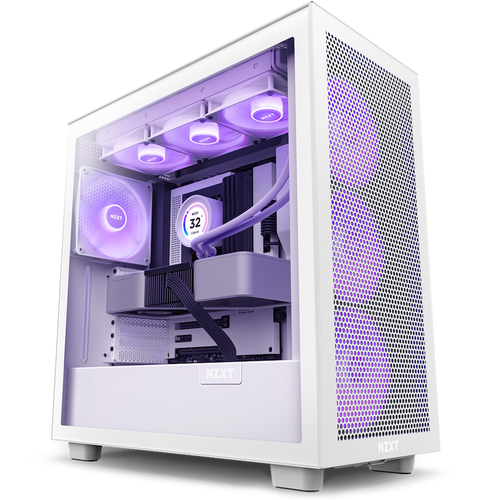 NZXT H7 Flow RGB Midi Tower Hvid