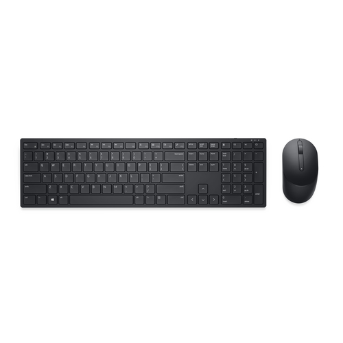 DELL KM5221W tastatur Mus inkluderet Kontor RF trådløst QWERTY US International Sort