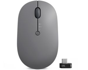 Lenovo Go Wireless Multi Device mus Kontor Ambidextrous RF Wireless + Bluetooth + USB Type-A Optisk 2400 dpi