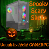 Gamers1st - Uuuhyggelig Gamer PC - Spooky Scary Skeleton