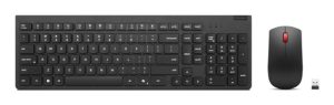 Lenovo 4X31R64462 tastatur Mus inkluderet Kontor RF trådløs + Bluetooth Dansk Sort