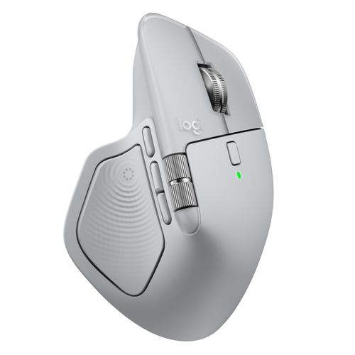 Logitech MX Master 4 mus Kontor Højre hånd RF trådløs + Bluetooth Laser 8000 dpi