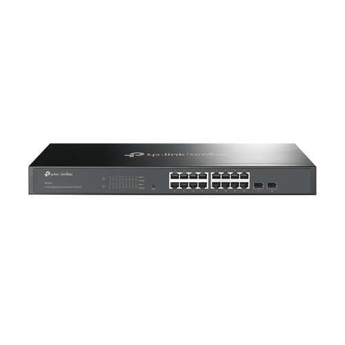TP-Link Omada SG2218 netværksswitch Administreret L2/L2+ Gigabit Ethernet (10/100/1000) 1U Sort