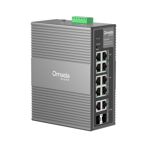 TP-Link Omada IES210GPP netværksswitch Administreret Gigabit Ethernet (10/100/1000) Strøm over Ethernet (PoE) DIN rail Grå