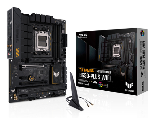ASUS TUF GAMING B650-PLUS WIFI AMD B650 Sokkel AM5 ATX