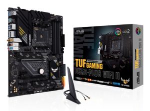 ASUS TUF GAMING B550-PLUS WIFI II AMD B550 Stik AM4 ATX
