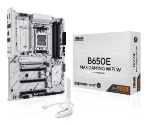 ASUS B650E MAX GAMING WIFI W AMD B650 Sokkel AM5 ATX