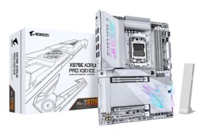 GIGABYTE X870E AORUS PRO X3D ICE AMD X870E Sokkel AM5 ATX