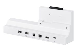 Samsung Flip4 Tray computerskærm Grå, Hvid